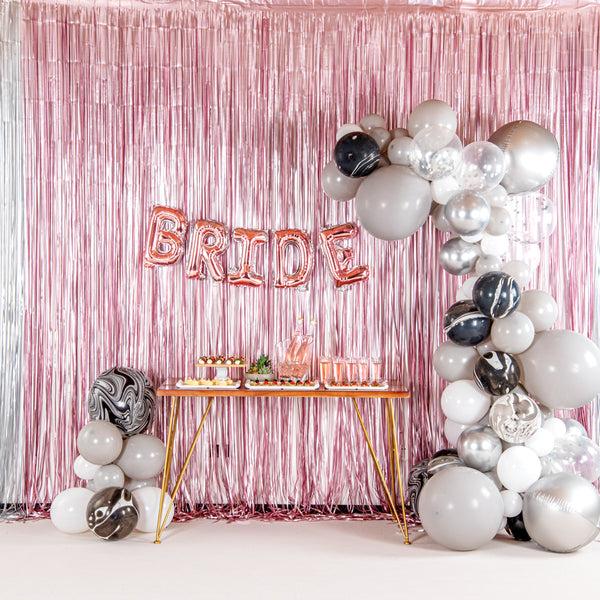 Restaurantware Balloonify Rose Gold Mylar Letter B Balloon - 16" - 1 Count Box