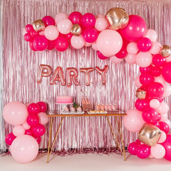 Restaurantware Balloonify Rose Gold Mylar Letter R Balloon - 16" - 1 Count Box