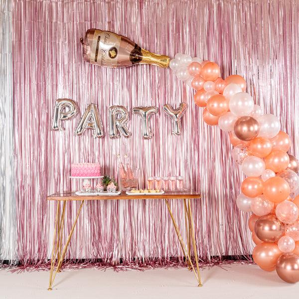 Restaurantware Balloonify Silver Mylar Letter T Balloon - 16" - 1 Count Box