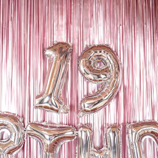 Restaurantware Balloonify Silver Mylar Number 1 Balloon - 16" - 1 Count Box