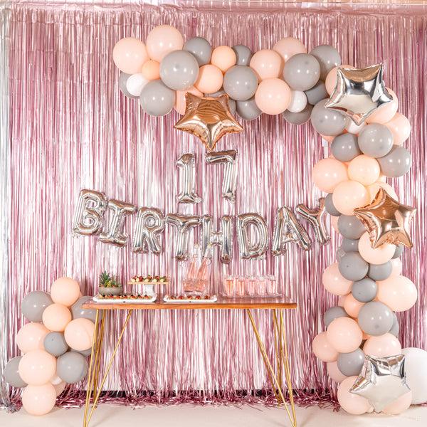 Restaurantware Balloonify Silver Mylar Number 7 Balloon - 16" - 1 Count Box