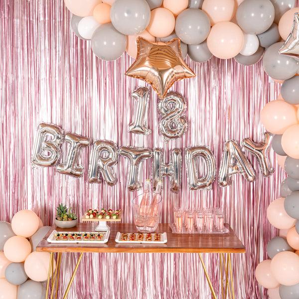 Restaurantware Balloonify Silver Mylar Number 8 Balloon - 16" - 1 Count Box