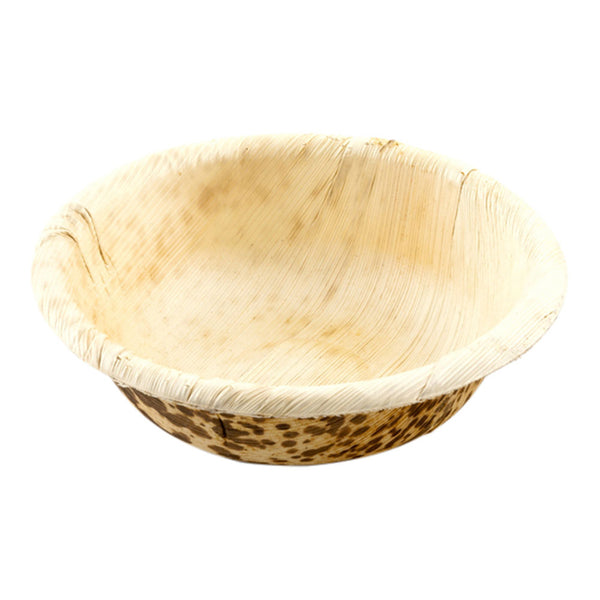Restaurantware Bambuddha 7 Oz Round Natural Bamboo Bowl - 5" X 5" X 1 1/2" - 50 Count Box