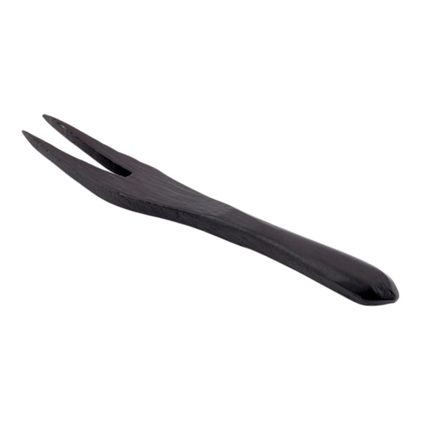 Restaurantware Bambuddha Black Bamboo Mini Fork - 3 1/2" - 100 Count Box