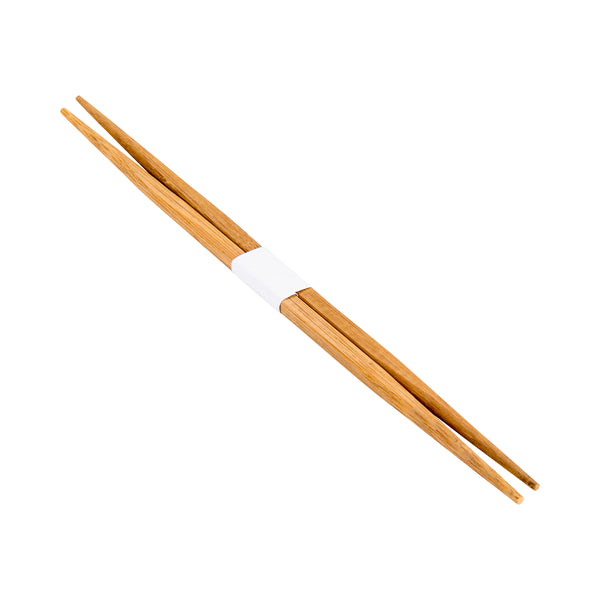 Restaurantware Bambuddha Carbonized Bamboo Contour Chopsticks - Disposable - 9 1/2" X 1/2" - 1000 Count Box