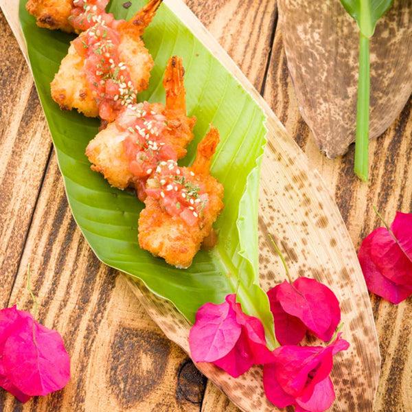 Restaurantware Bambuddha Natural Bamboo Dry Sheath - 15" X 5 1/2" - 100 Count Box