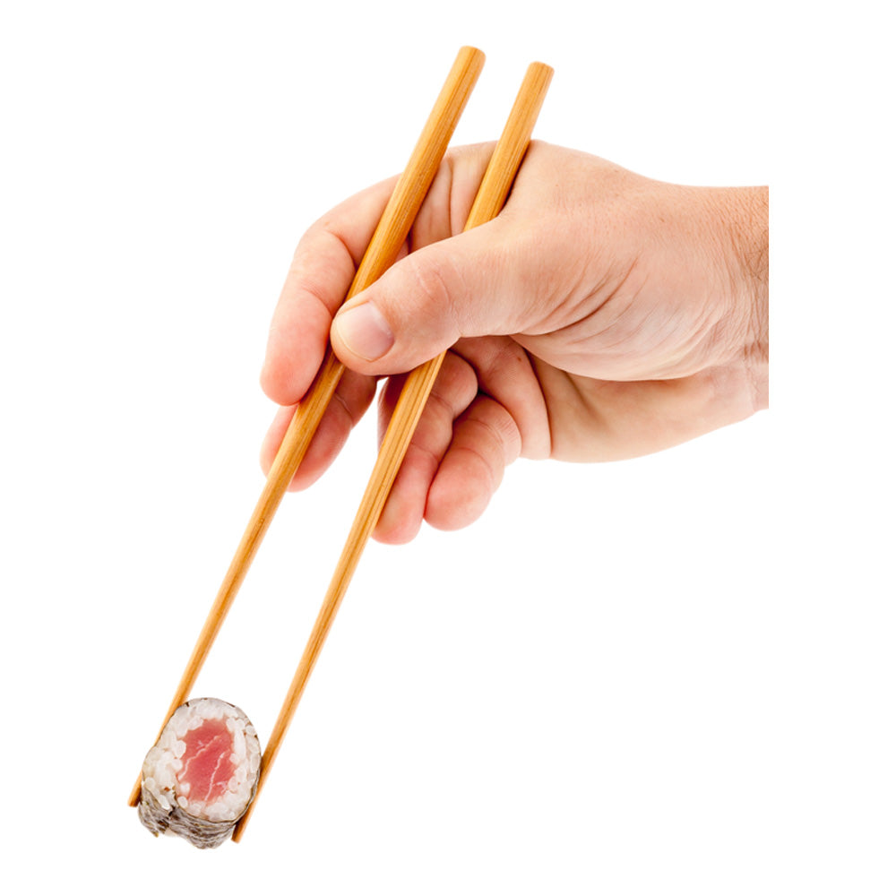 restaurantware Bambuddha Natural Bamboo Modern Chopsticks - 9" - 100 count box
