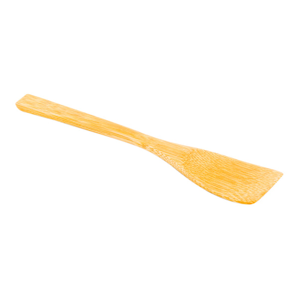 Restaurantware Bambuddha Natural Bamboo Small Spatula - 6" - 100 Count Box