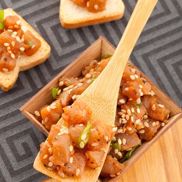 Restaurantware Bambuddha Natural Bamboo Small Spatula - 6" - 100 Count Box