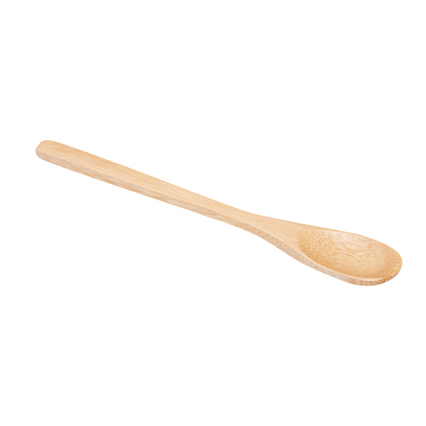 Restaurantware Bambuddha Natural Bamboo Spoon - 8" X 1 1/4" - 100 Count Box