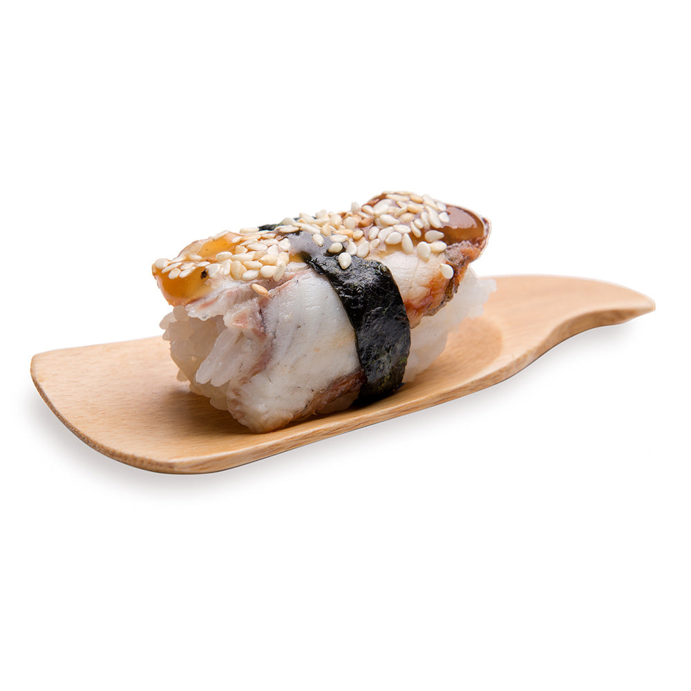 restaurantware Bambuddha Natural Bamboo Spoon - Carved - 4" x 1 1/2" - 100 count box