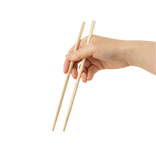Restaurantware Bambuddha Natural Bamboo Twin Chopsticks - With Paper Sleeve - 8 1/4" - 1000 Count Box