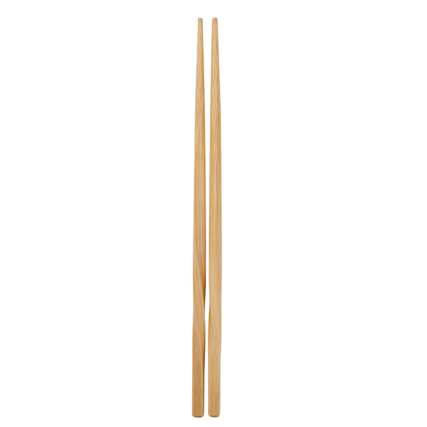 Restaurantware Bambuddha Natural Bamboo Twisted Chopsticks - 9" - 100 Count Box