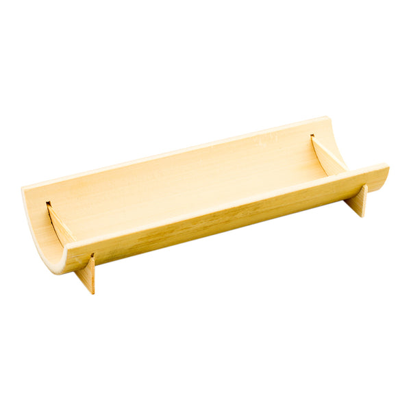 Restaurantware Bambuddha Rectangle Natural Bamboo Large Canoe - 6" X 2 1/4" X 1" - 100 Count Box