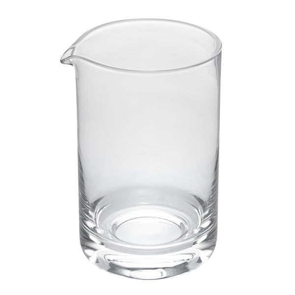Restaurantware Bar Lux 30 Oz Cocktail Mixing Glass - Hand-Blown Crystal - 4 1/2" X 4" X 6 1/2" - 1 Count Box