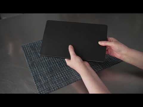 Restaurantware Bar Lux Black Plastic Cutting Board - Non-Slip Professional Use - 6" X 9 3/4" - 1 Count Box