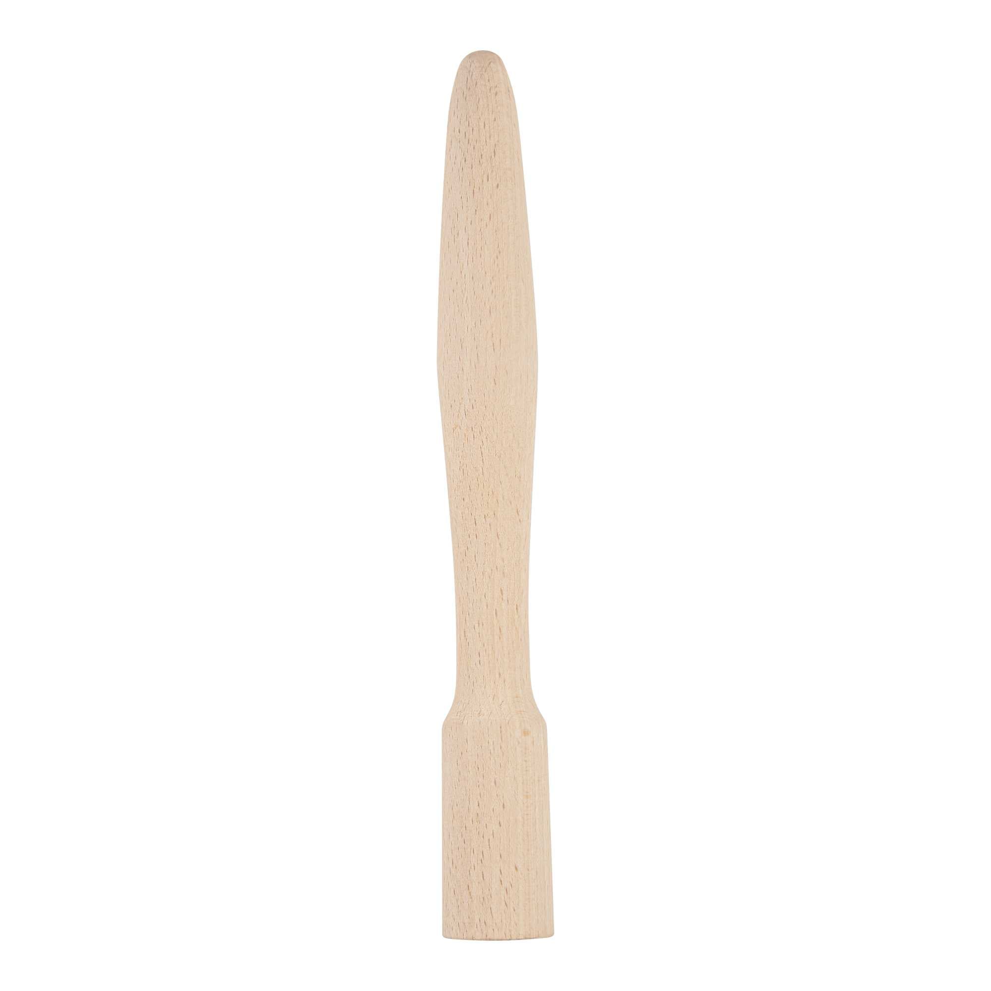 restaurantware Bar Lux Natural Wood Muddler - 9 3/4" - 1 count box
