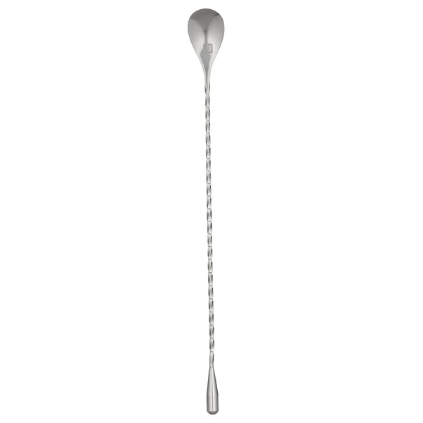 Restaurantware Bar Lux Stainless Steel Belicoso Barspoon - 12" - 1 Count Box