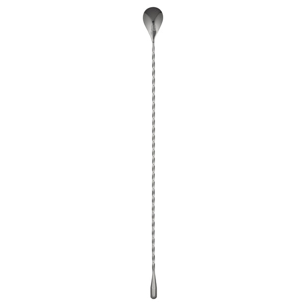 Restaurantware Bar Lux Stainless Steel Belicoso Barspoon - 16" - 1 Count Box