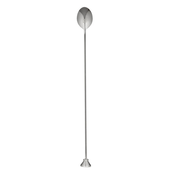 Restaurantware Bar Lux Stainless Steel Muddler Barspoon - 12" X 1 1/4" X 3/4" - 1 Count Box