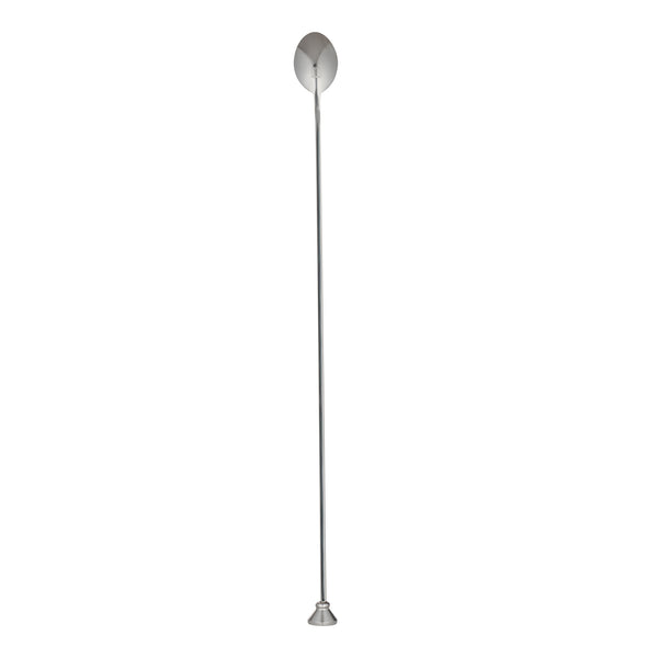 Restaurantware Bar Lux Stainless Steel Muddler Barspoon - 16" X 1 1/4" X 3/4" - 1 Count Box