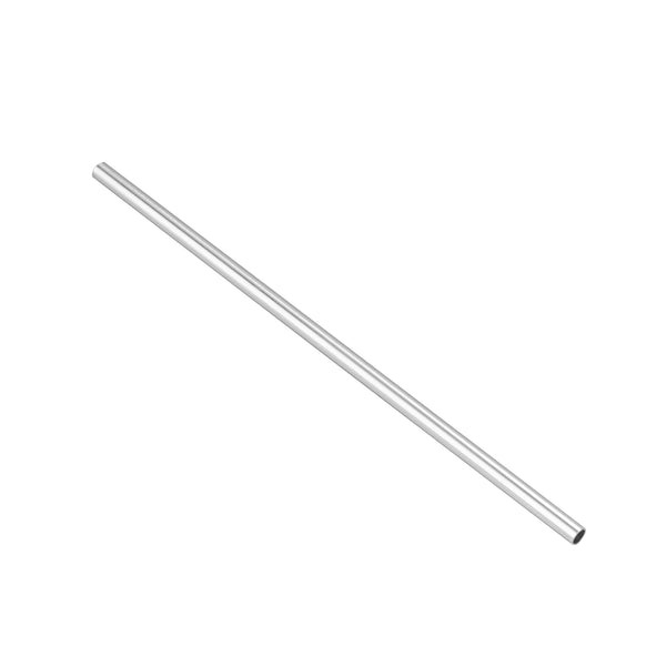 Restaurantware Bar Lux Stainless Steel Straw - 5" - 2 Count Box