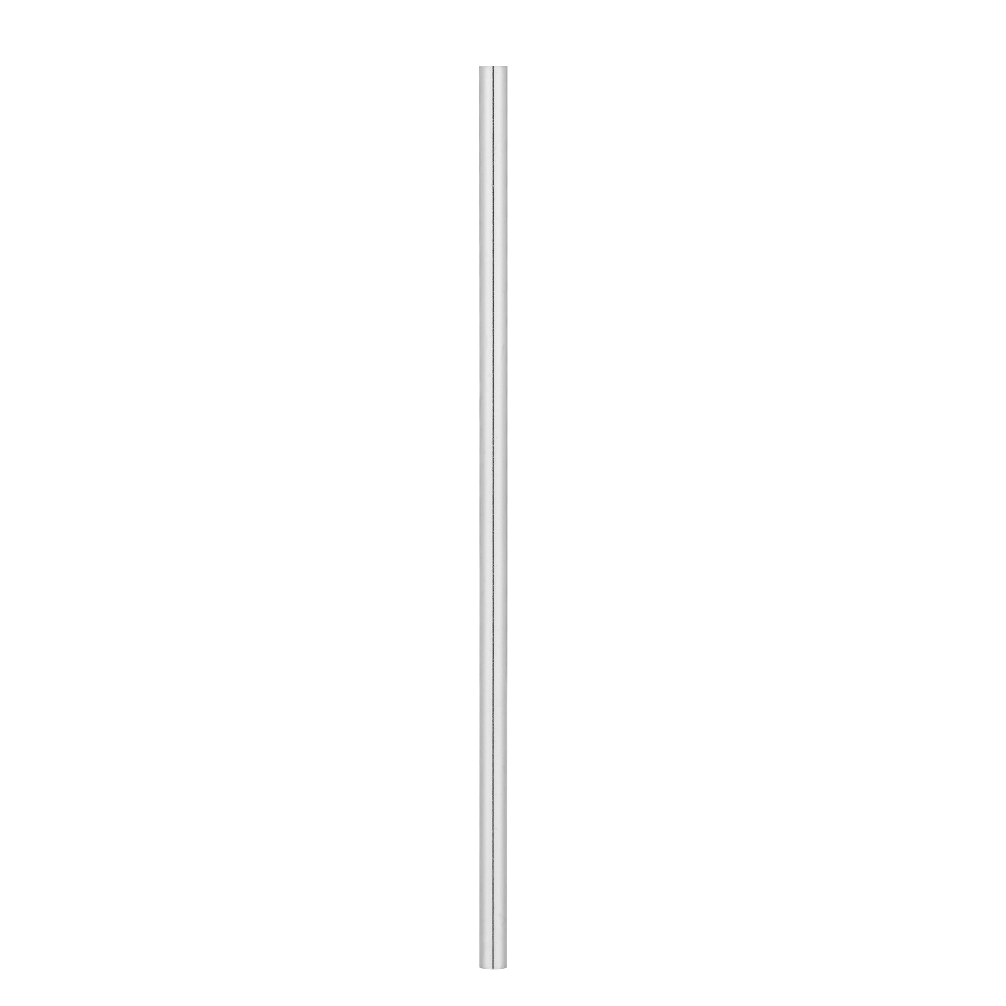 restaurantware Bar Lux Stainless Steel Straw - 5" - 2 count box