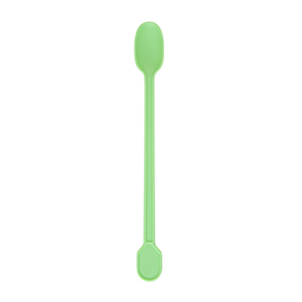 Restaurantware Basic Nature Green CPLA Plastic Coffee Stirrer / Spoon - Compostable - 4" - 1000 Count Box
