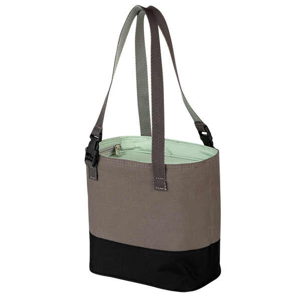 Restaurantware Bento Tek Buddha Box Insulated Lunch Bag - 8 3/4" X 5 1/2" X 7 3/4" - 1 Count Box