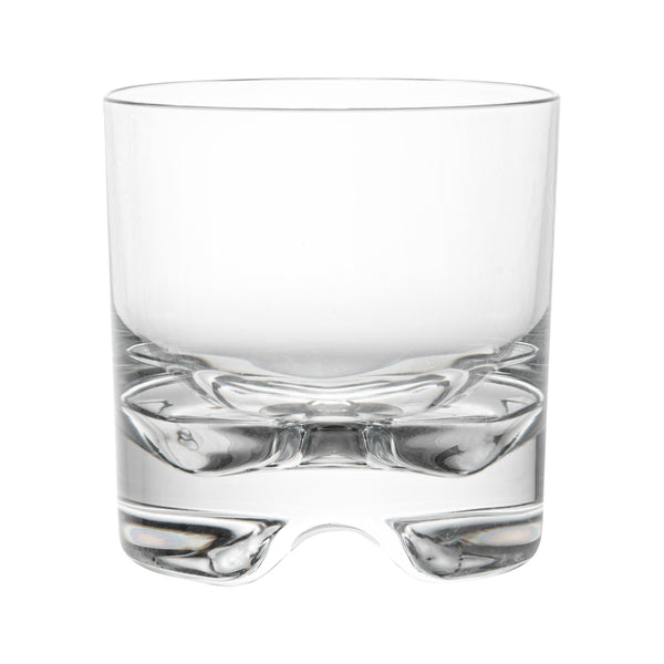 Restaurantware Bev Tek 10 Oz Polycarbonate Rocks Glass - 3 1/2" X 3 1/2" X 3 1/2" - 48 Count Box