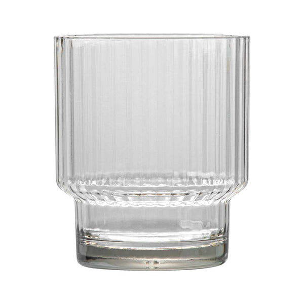 Restaurantware Bev Tek 11 Oz Clear SAN Plastic Tumbler - Stackable - 48 Count Box