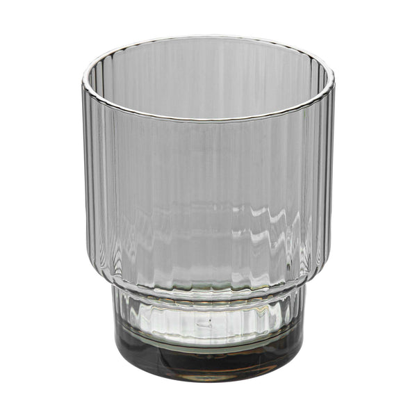 Restaurantware Bev Tek 11 Oz Gray SAN Plastic Tumbler - Stackable - 48 Count Box
