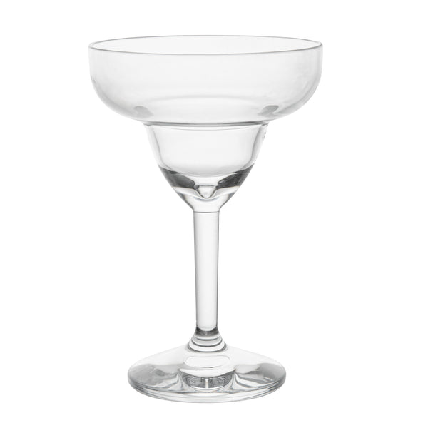 Restaurantware Bev Tek 11 Oz Polycarbonate Margarita Glass - 4 1/2" X 4 1/2" X 6 3/4" - 24 Count Box