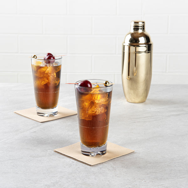 Restaurantware Bev Tek 11 Oz Polycarbonate Old Fashioned Glass - Stackable - 3" X 3" X 5 3/4" - 48 Count Box