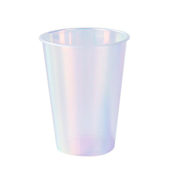 Restaurantware Bev Tek 12 Oz Iridescent Plastic Hot / Cold Drinking Cup - 500 Count Box