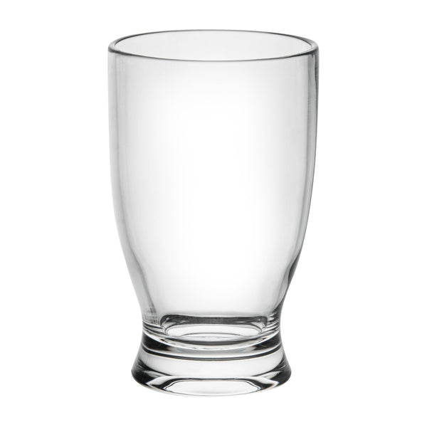 Restaurantware Bev Tek 12 Oz Polycarbonate Craft Beer Glass - 3" X 3" X 5" - 48 Count Box