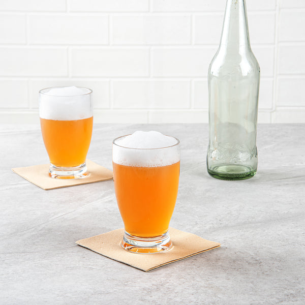 Restaurantware Bev Tek 12 Oz Polycarbonate Craft Beer Glass - 3" X 3" X 5" - 48 Count Box