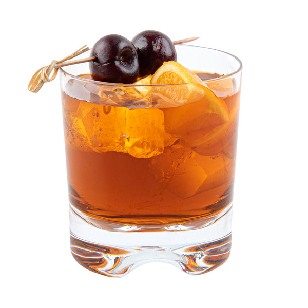 Restaurantware Bev Tek 12 Oz Polycarbonate Double Old Fashioned Glass - 3 1/2" X 3 1/2" X 3 3/4" - 48 Count Box
