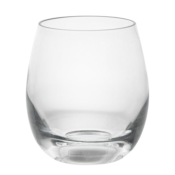 Restaurantware Bev Tek 12 Oz Polycarbonate Rocks Glass - 3 1/2" X 3 1/2" X 3 3/4" - 48 Count Box