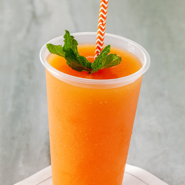 Restaurantware Bev Tek 12 Oz Round Frosted Clear Plastic Hot / Cold Drinking Cup - 3 1/2" X 3 1/2" X 4" - 100 Count Box