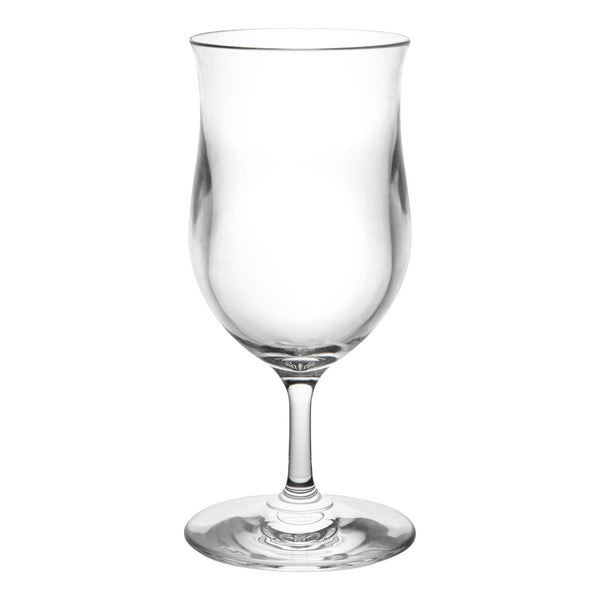 Restaurantware Bev Tek 13 Oz Polycarbonate Poco Grande / Piña Colada Glass - 3 1/2" X 3 1/2" X 7 1/2" - 48 Count Box