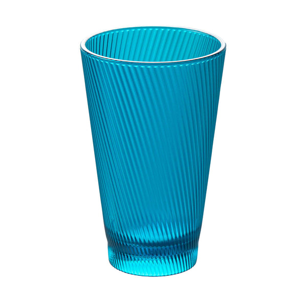 Restaurantware Bev Tek 14 Oz Blue SAN Plastic Tumbler - 48 Count Box