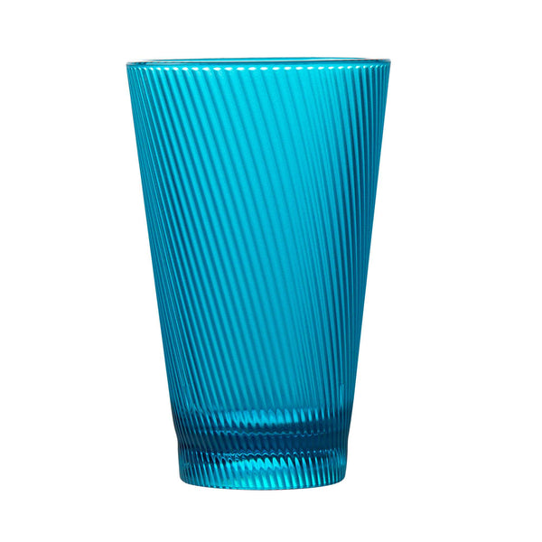 Restaurantware Bev Tek 14 Oz Blue SAN Plastic Tumbler - 48 Count Box