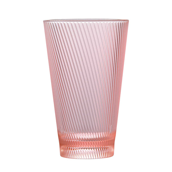 Restaurantware Bev Tek 14 Oz Pink SAN Plastic Tumbler - 48 Count Box