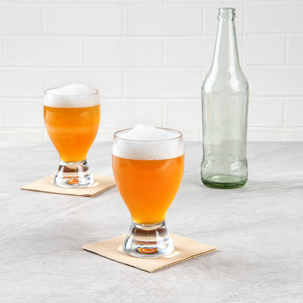 Restaurantware Bev Tek 14 Oz Polycarbonate Craft Beer Glass - 3 1/2" X 3 1/2" X 6" - 48 Count Box