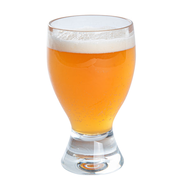 Restaurantware Bev Tek 14 Oz Polycarbonate Craft Beer Glass - 3 1/2" X 3 1/2" X 6" - 48 Count Box