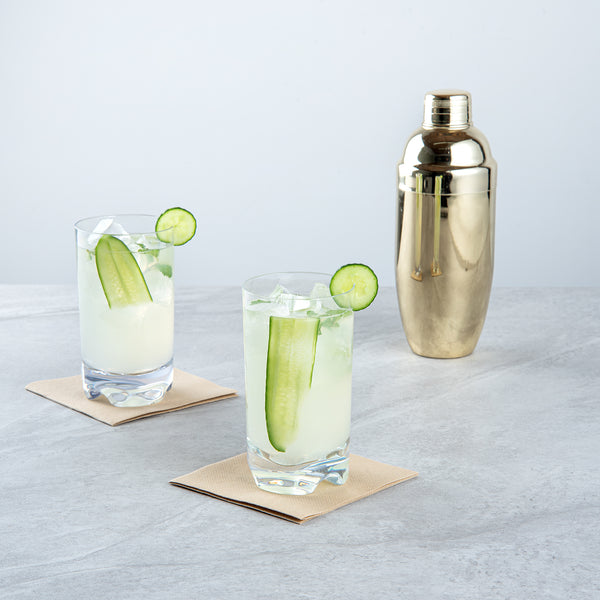 Restaurantware Bev Tek 14 Oz Polycarbonate Highball Glass - 3" X 3" X 5 1/2" - 48 Count Box