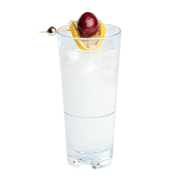 Restaurantware Bev Tek 14 Oz Polycarbonate Highball Glass - Stackable - 3" X 3" X 6 1/2" - 48 Count Box