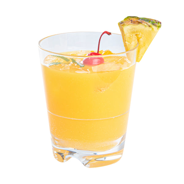 Restaurantware Bev Tek 14 Oz Polycarbonate Old Fashioned Glass - Stackable - 3 3/4" X 3 3/4" X 4 1/4" - 48 Count Box