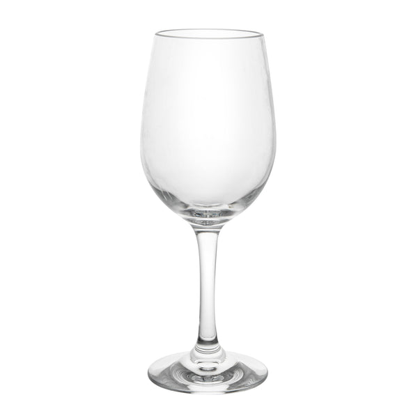 Restaurantware Bev Tek 14 Oz Polycarbonate Wine Glass - 3 1/4" X 3 1/4" X 8 1/2" - 48 Count Box